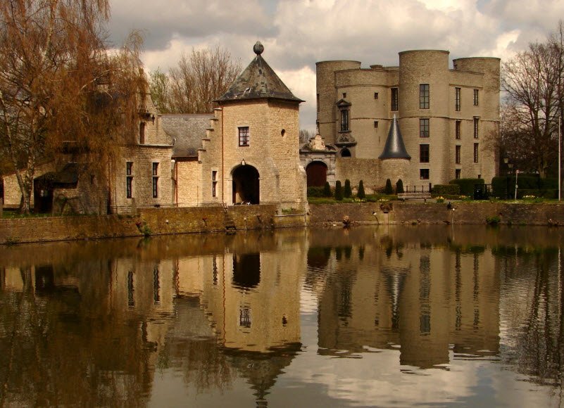 Castle of Ribaucourt, Steenokkerzeel, Belgium, Belgium